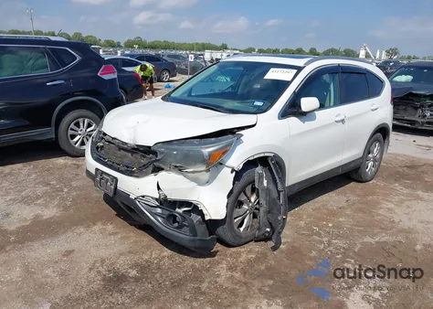 2013 Honda Cr-V Ex-L из США, поврежденный, VIN 5J6RM4H75DL076428